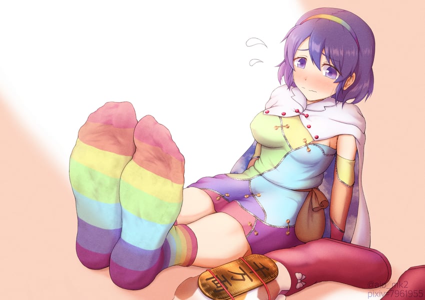 tenkyuu chimata and goutokuji mike (touhou) drawn by aiou_akahiko