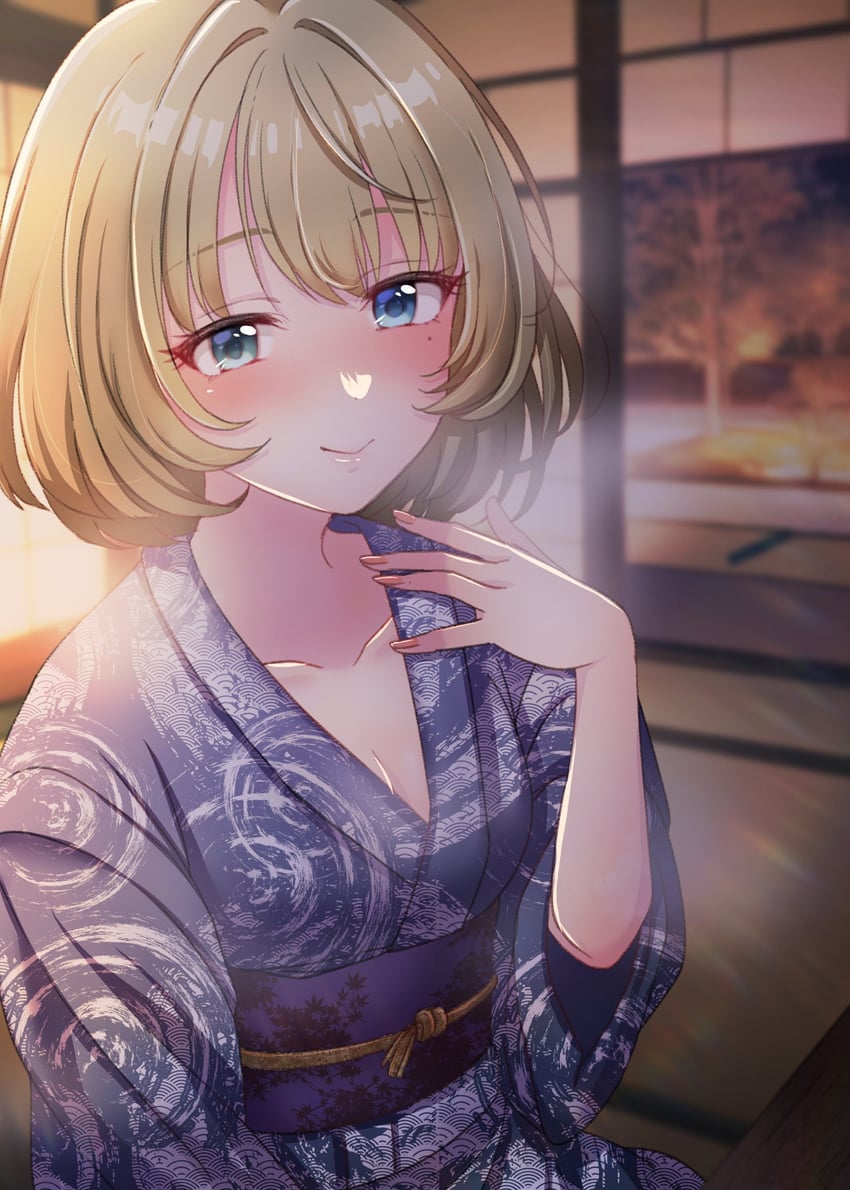 takagaki kaede (idolmaster and 2 more) drawn by mariabowl