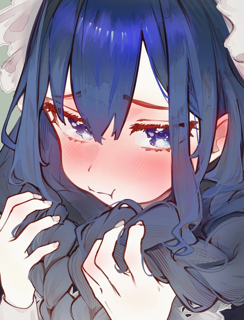 ouro kronii (hololive and 1 more) drawn by sauce_darusungi