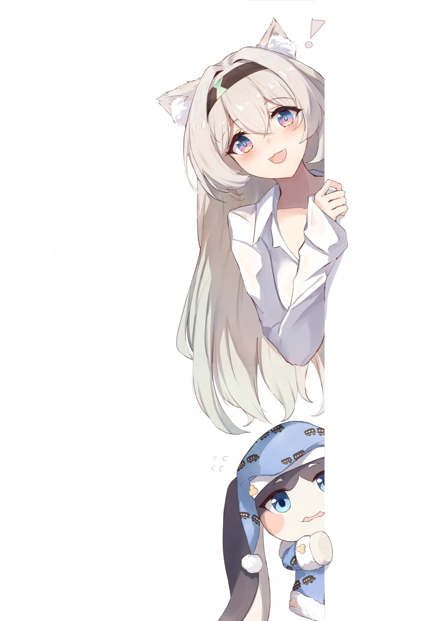 firefly and pom-pom (honkai and 1 more) drawn by elphe