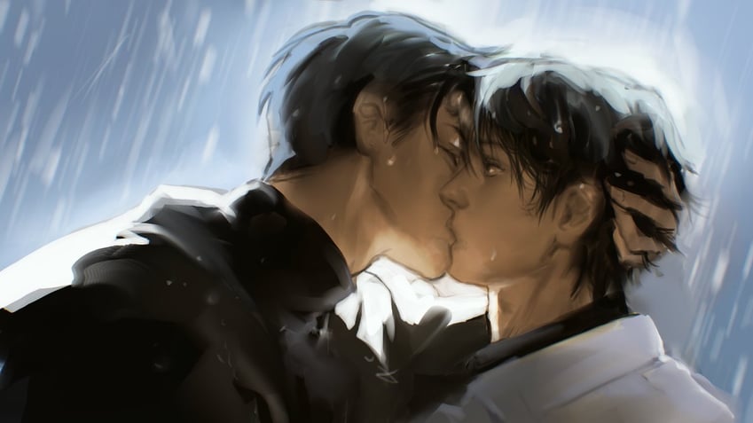 kim dokja and yoo joonghyuk (omniscient reader's viewpoint) drawn by macaronijail