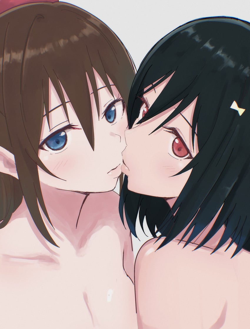 osaka shizuku and mifune shioriko (love live! and 1 more) drawn by wewe