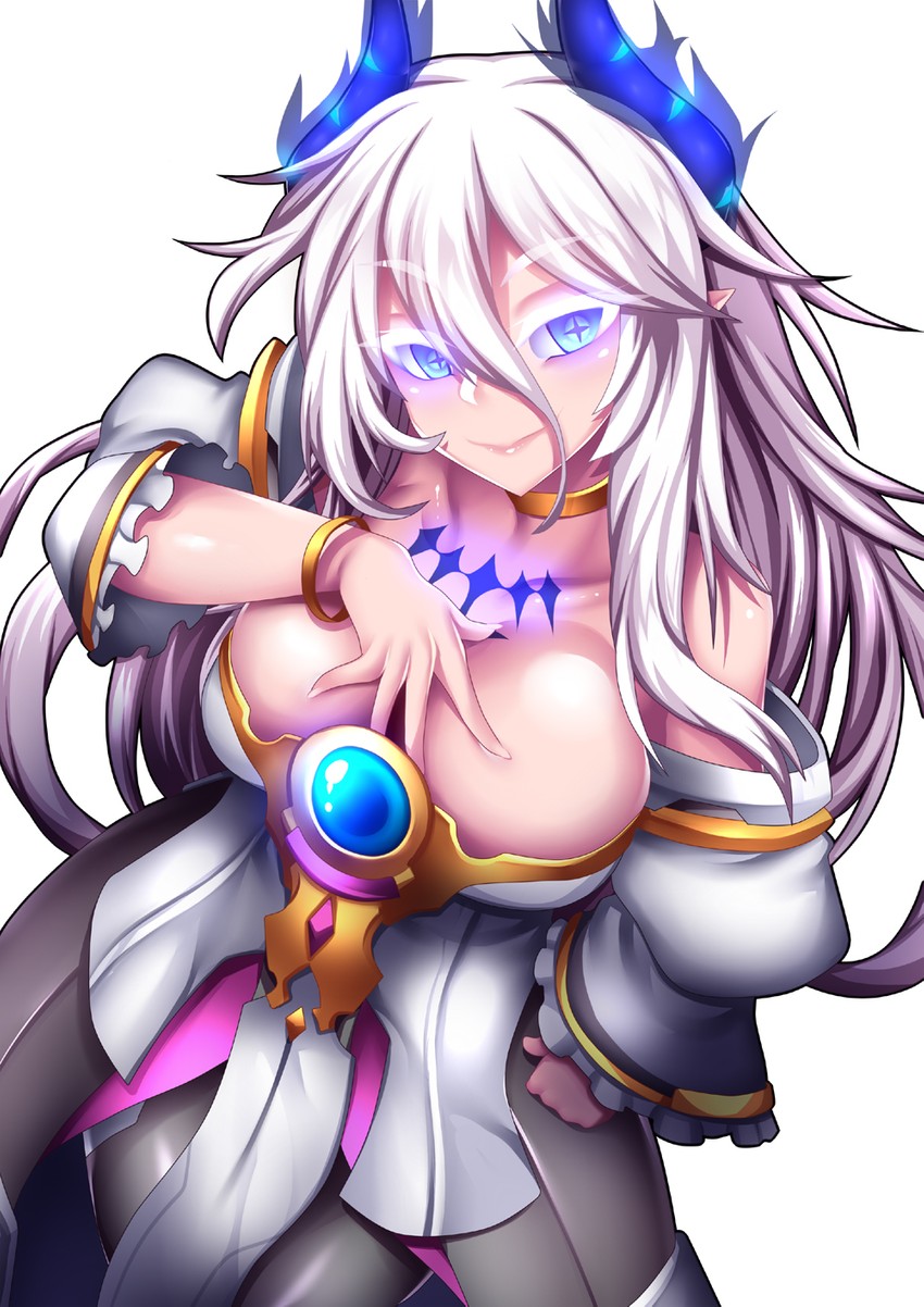 eve, luciela r. sourcream, code: empress, and diabla (elsword) drawn by fi-san