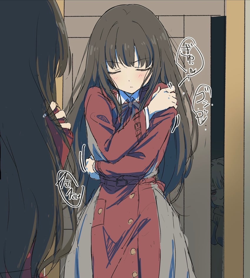 nishikigi chisato and inoue takina (lycoris recoil) drawn by or2_(sahr7857)