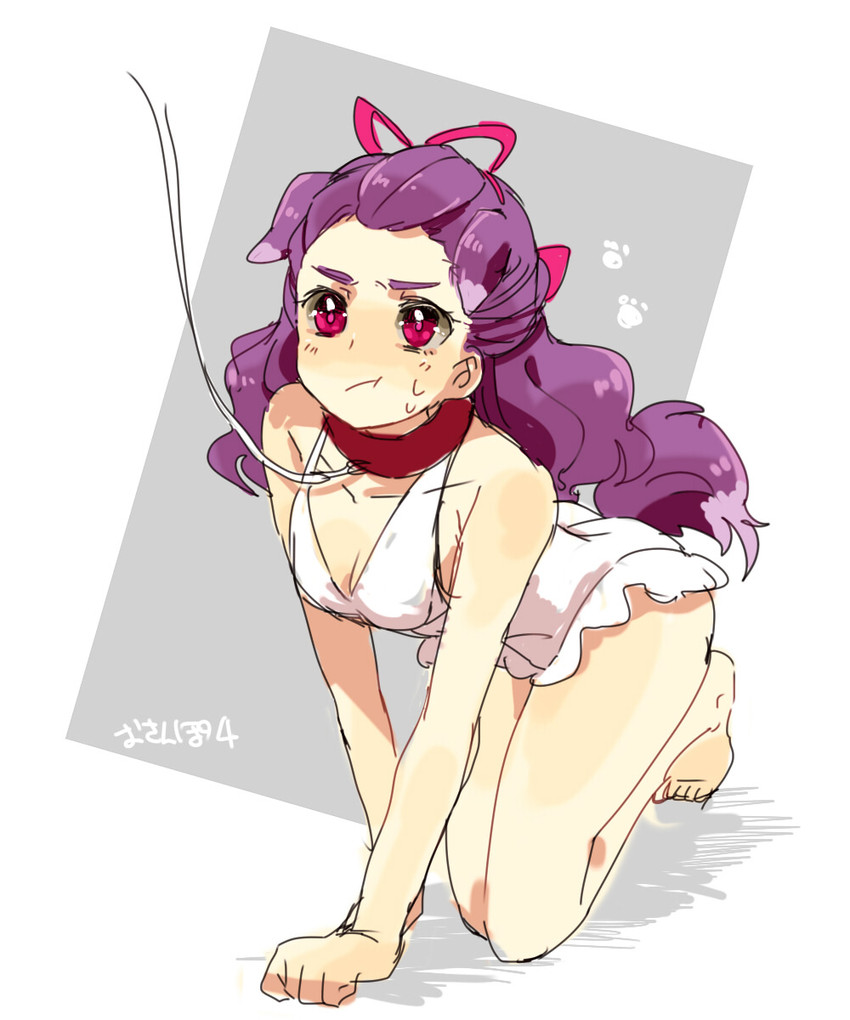 mimino kurumi and milk (precure and 2 more) drawn by anno_aano