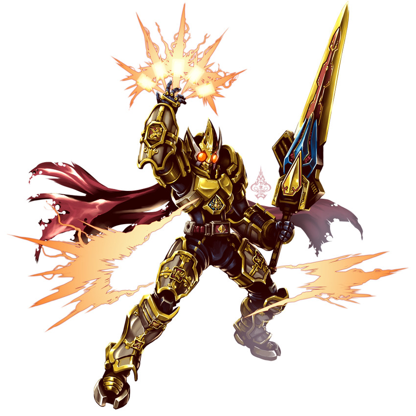 kamen rider blade (kamen rider and 1 more) drawn by kaneko_tsukasa