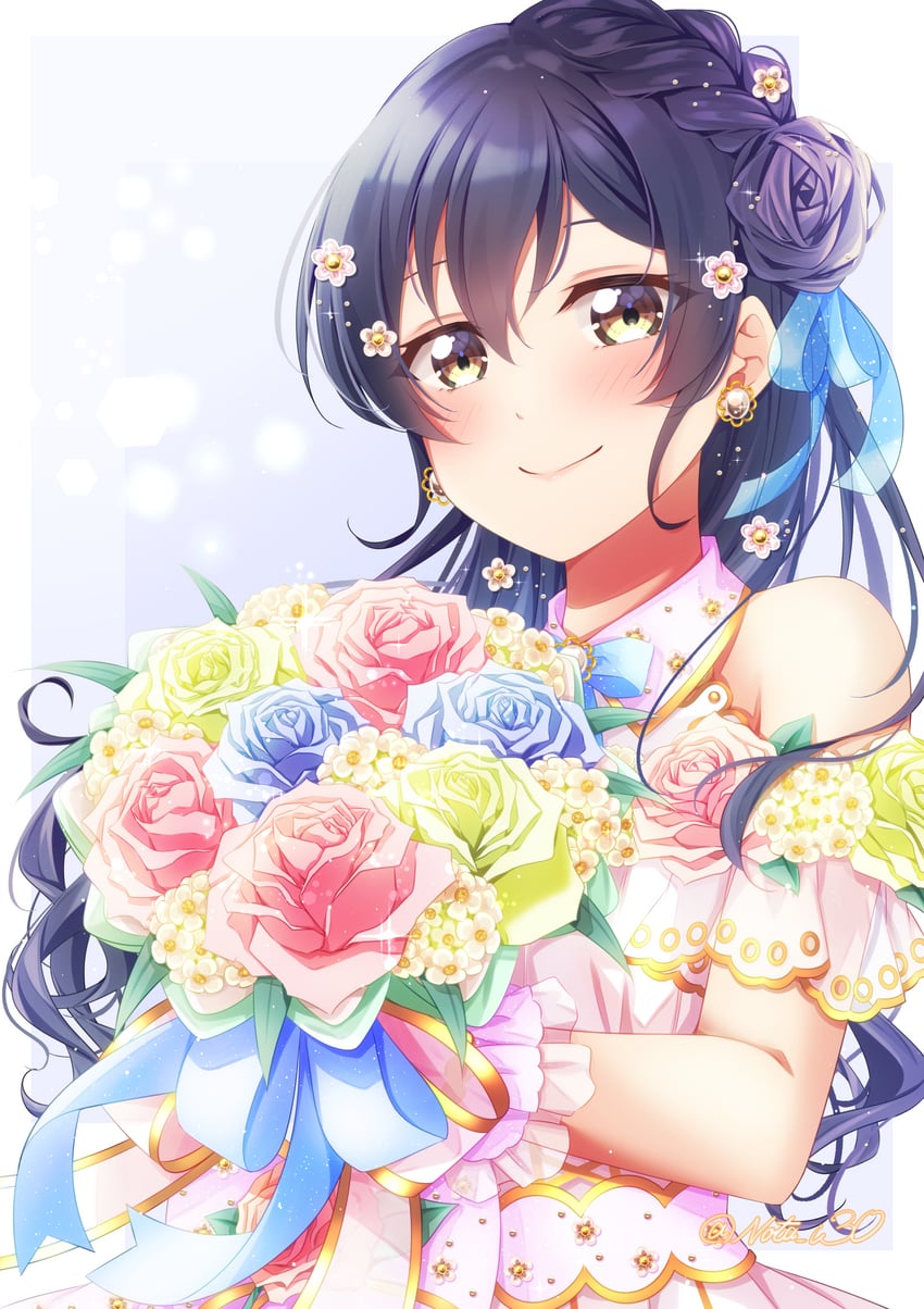 sonoda umi (love live! and 1 more) drawn by nota_ika