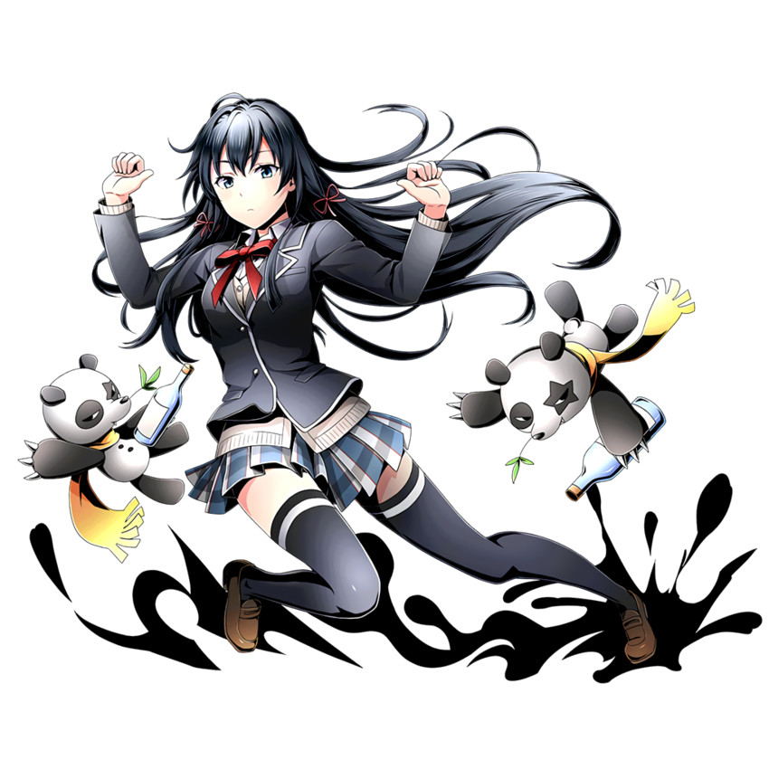 yukinoshita yukino (yahari ore no seishun lovecome wa machigatteiru. and 1 more) drawn by ucmm