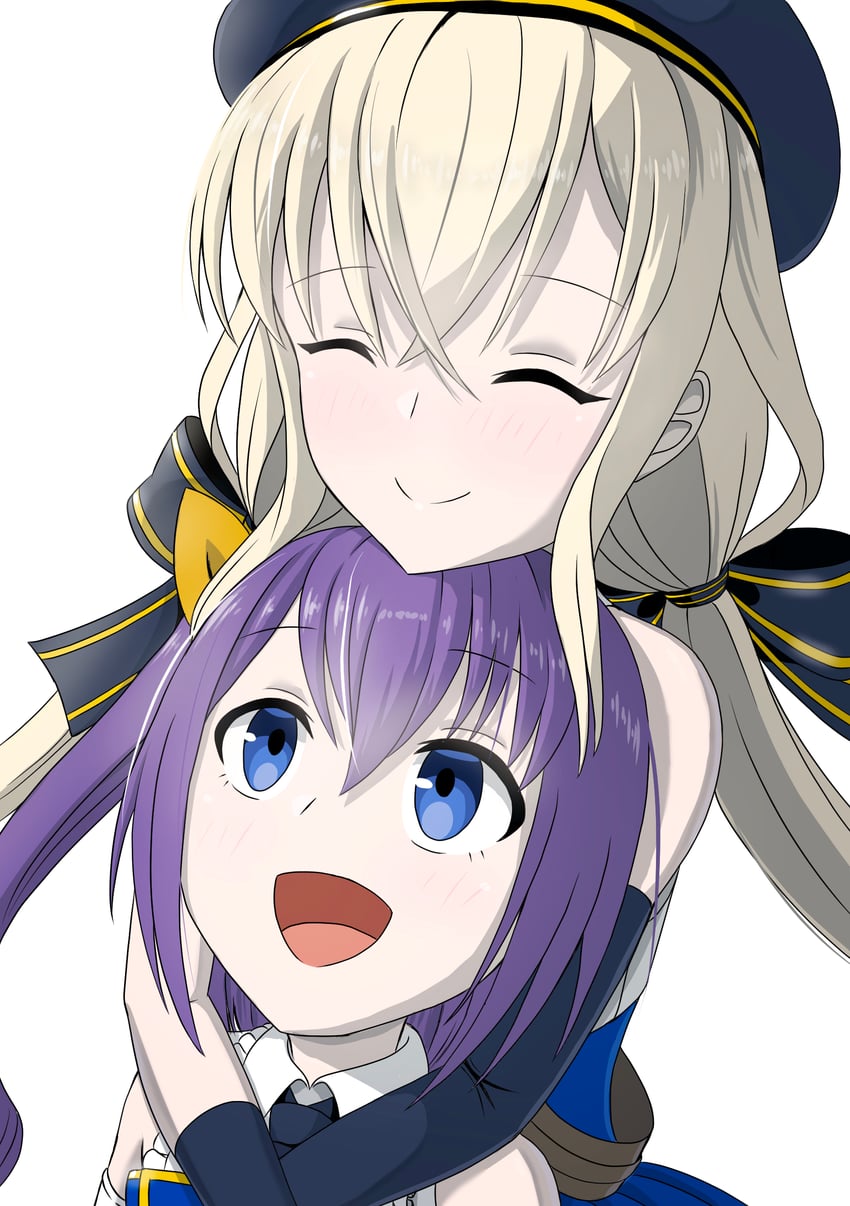 kawanabe nazuna and takehisa nakaba (assault lily) drawn by yadoo