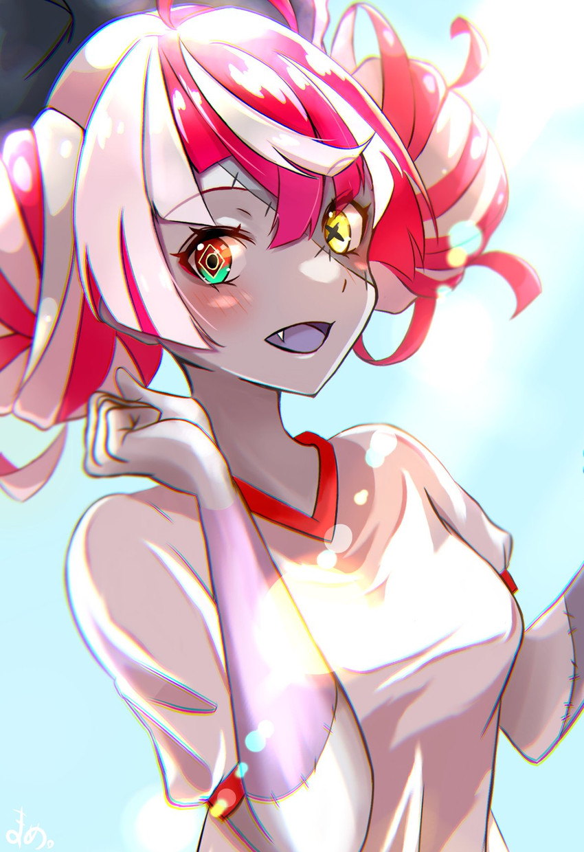 kureiji ollie (hololive and 1 more) drawn by mame._(mame20150408)