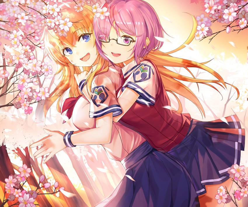 mash kyrielight and jeanne d'arc (fate and 1 more) drawn by btraphen