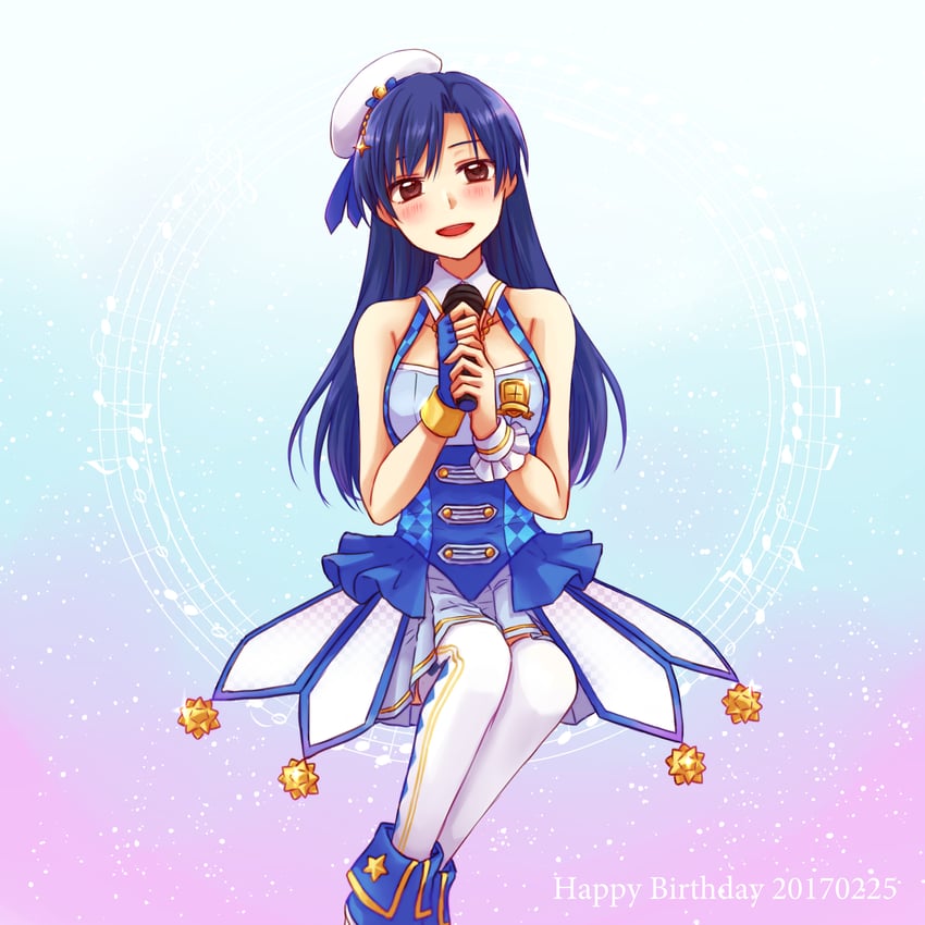 kisaragi chihaya (idolmaster and 1 more) drawn by sakura_(ms_ms_ms)