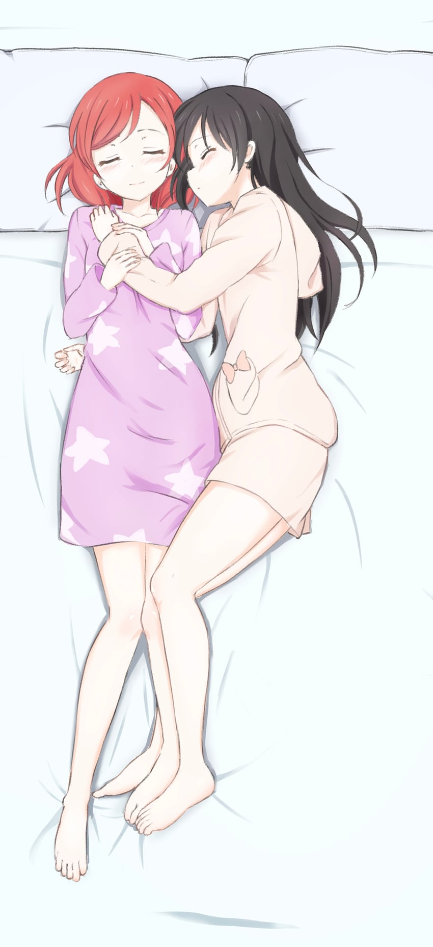 nishikino maki and yazawa nico (love live! and 1 more) drawn by ofuchobetto_shirai