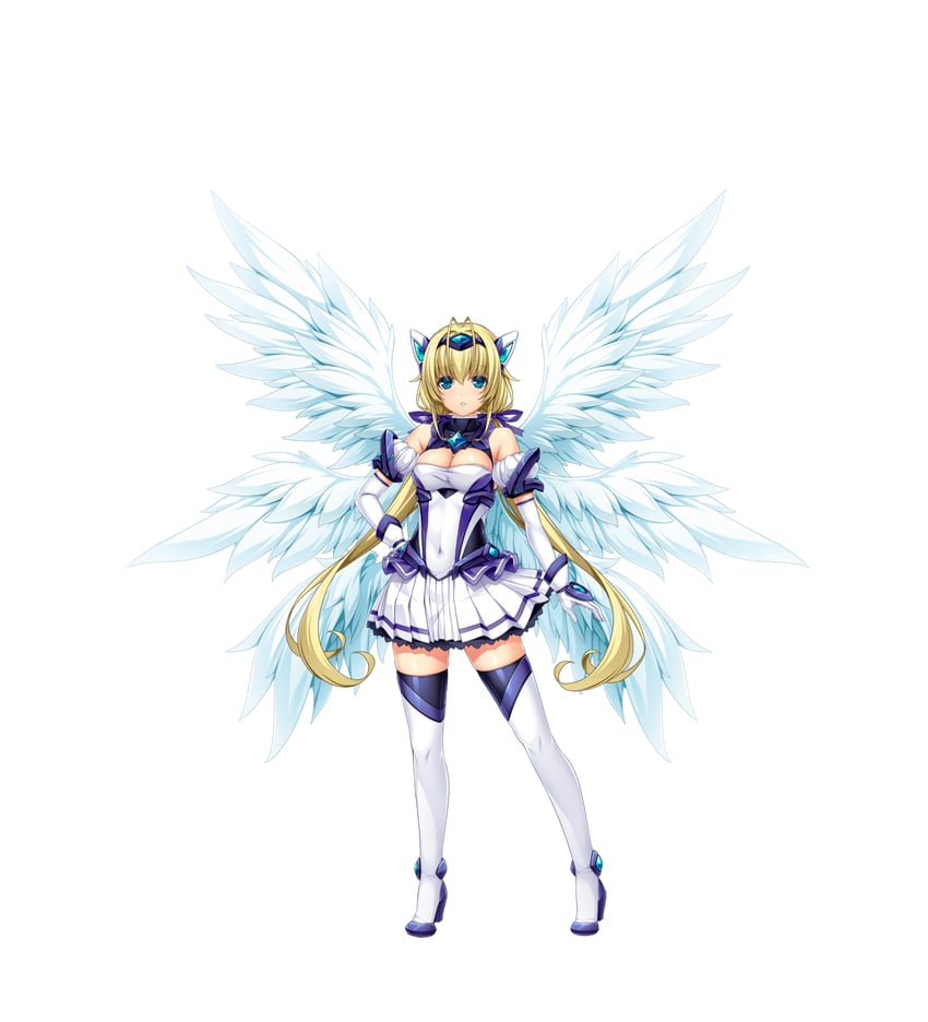 katsuragi shiori and exs-tia spica (kouyoku senki exs-tia) drawn by inoino