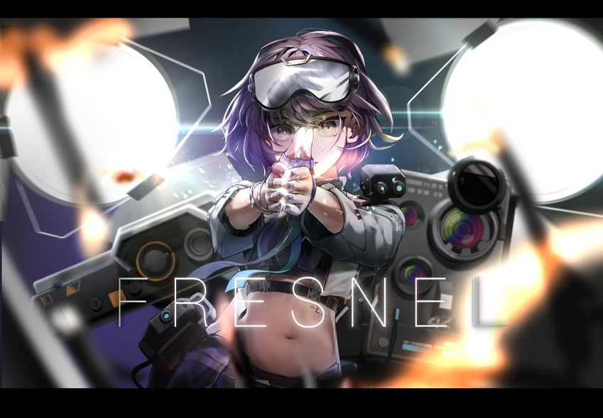 fresnel (girls' frontline and 1 more) drawn by llpfmfc