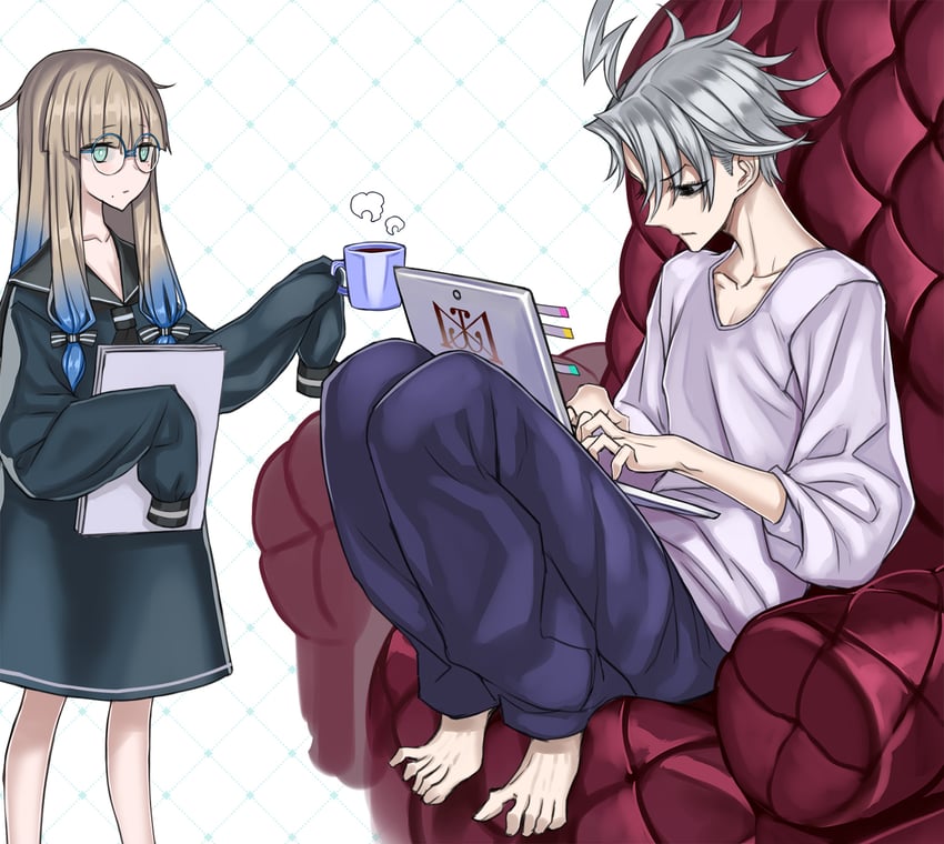 nemo, james moriarty, and professor nemo (fate and 1 more) drawn by honjou_raita