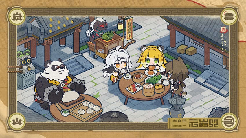 yixuan, ju fufu, pan yinhu, ye shiyuan, belion, and 1 more (zenless zone zero)