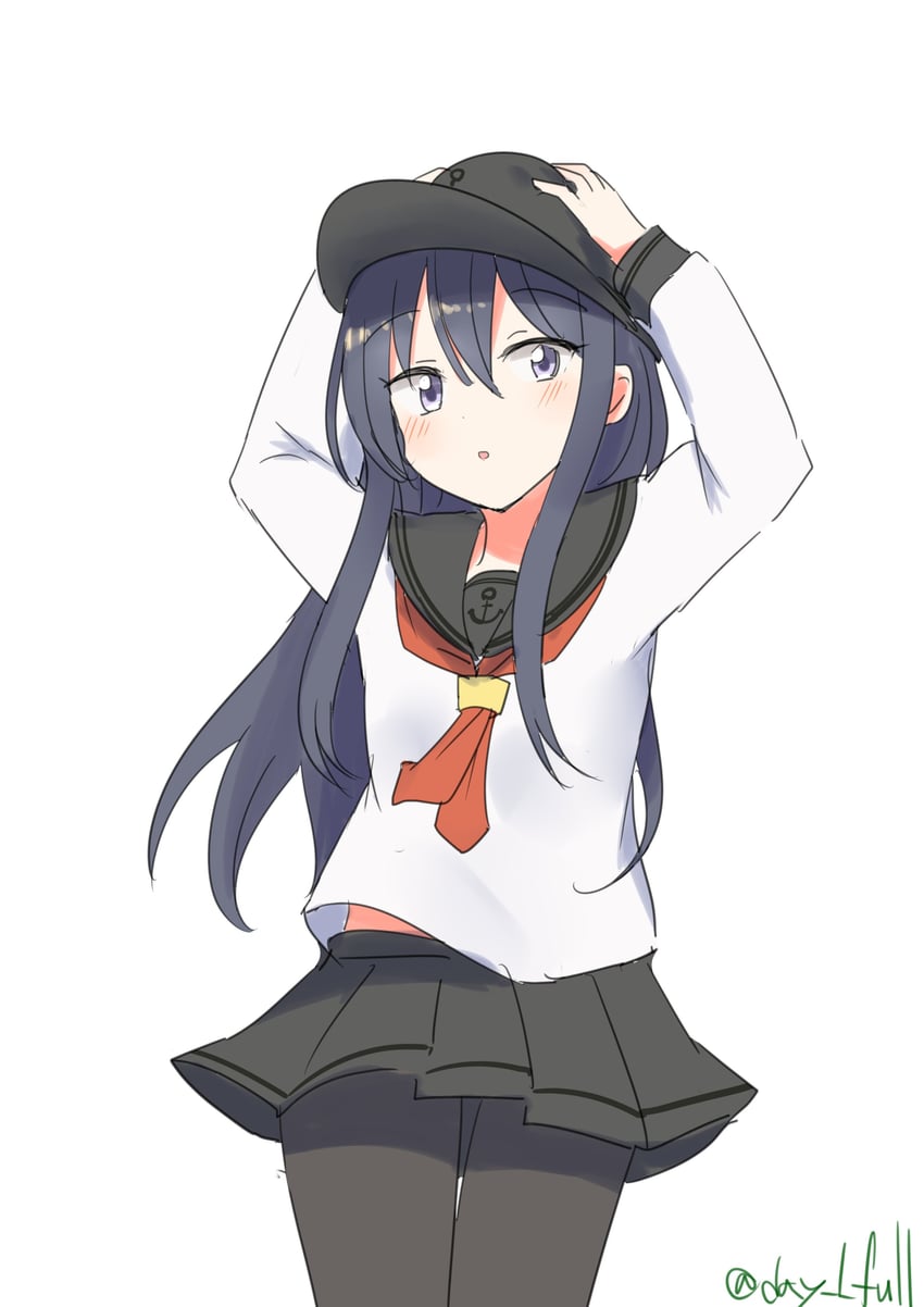 akatsuki and akatsuki kai ni (kantai collection) drawn by robinson_(day_l_full)