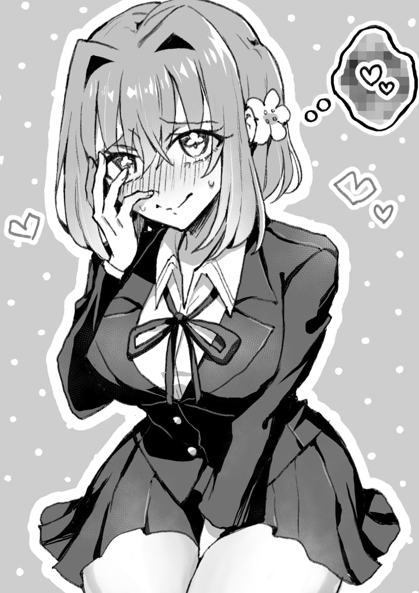 hanazono hakari (kimi no koto ga dai dai dai dai daisuki na 100-nin no kanojo) drawn by hiiro_(kiiro_ex)