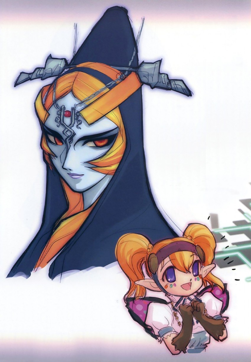 midna and agitha (the legend of zelda and 1 more) drawn by ito_noizi