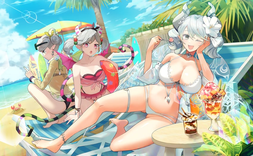 lovely labrynth of the silver castle, arianna the labrynth servant, and arianne the labrynth servant (yu-gi-oh!) drawn by hsin