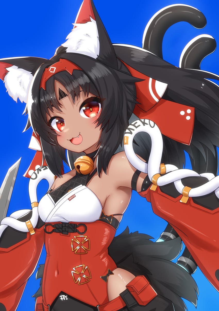 nekomiya mana (zenless zone zero) drawn by horokusa_(korai)