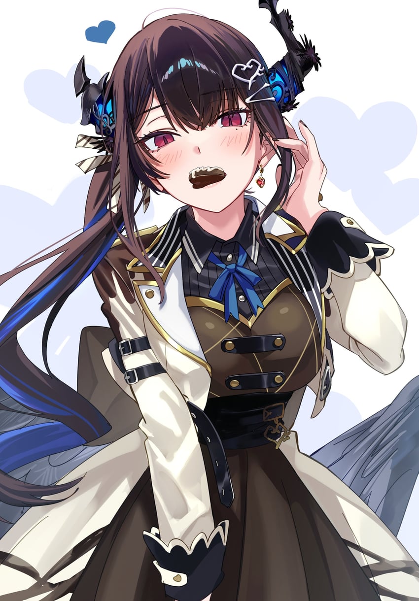 nerissa ravencroft (hololive and 1 more) drawn by yomosaka