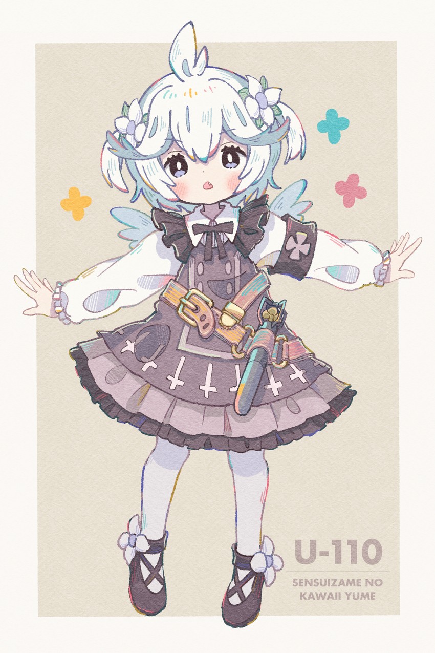 u-110 (azur lane) drawn by koru_koruno