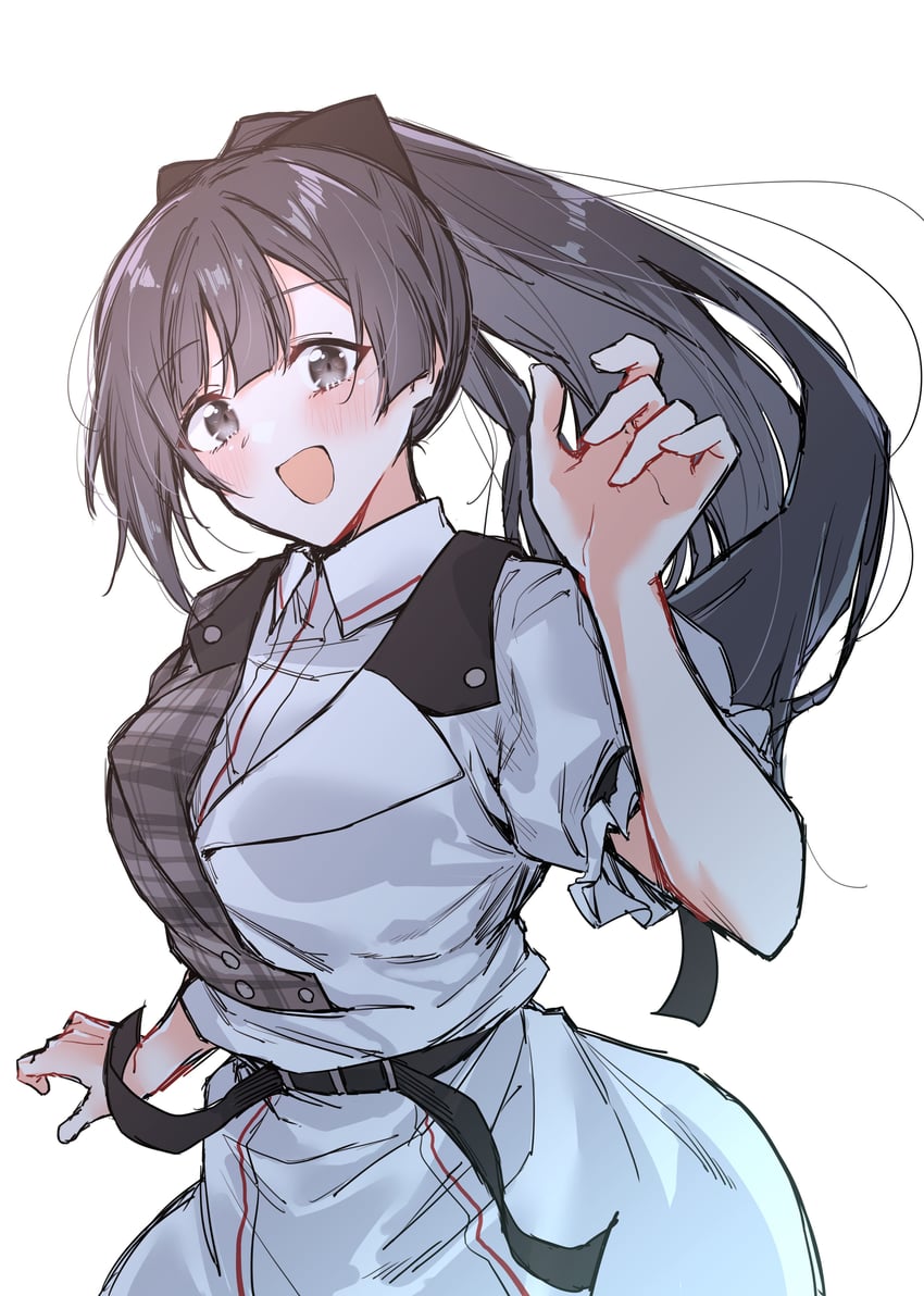 yuki setsuna (love live! and 1 more) drawn by scanning