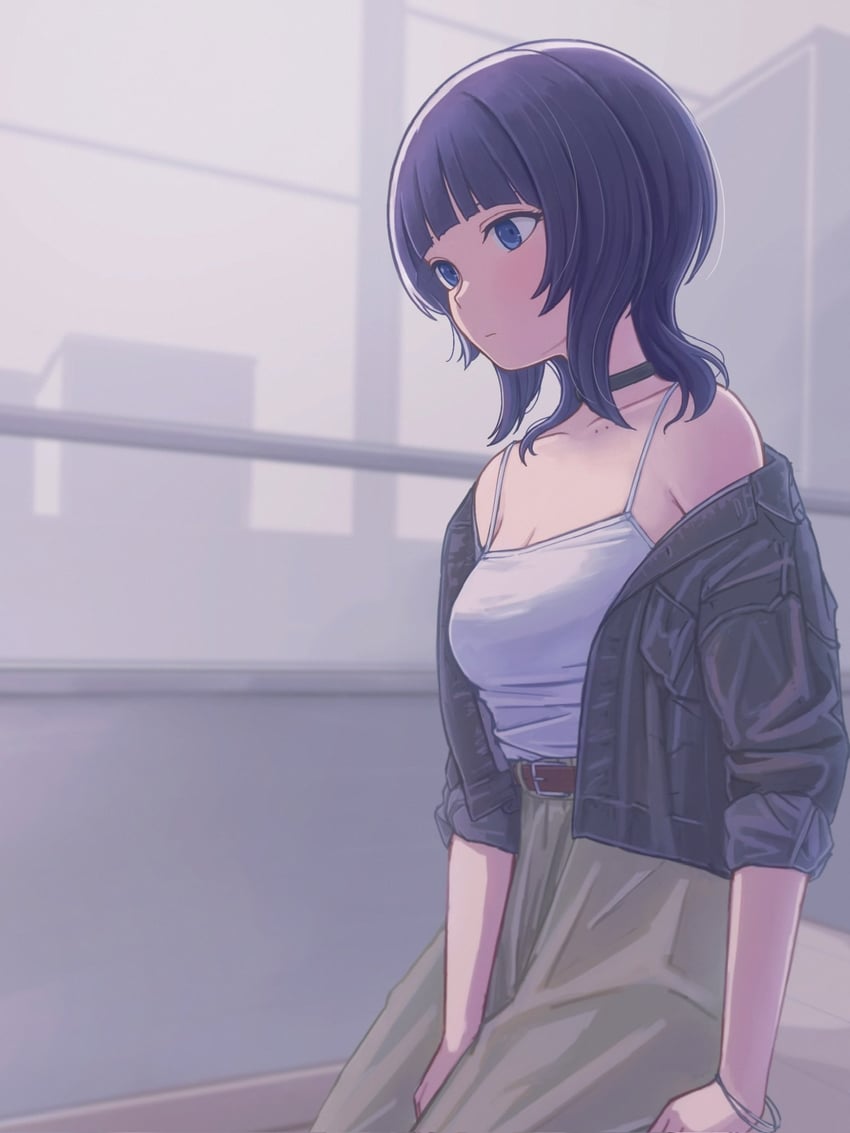 asaka karin (love live! and 1 more) drawn by haruco_(86co)