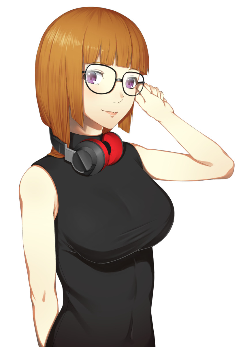 sakura futaba (persona and 1 more) drawn by putcher