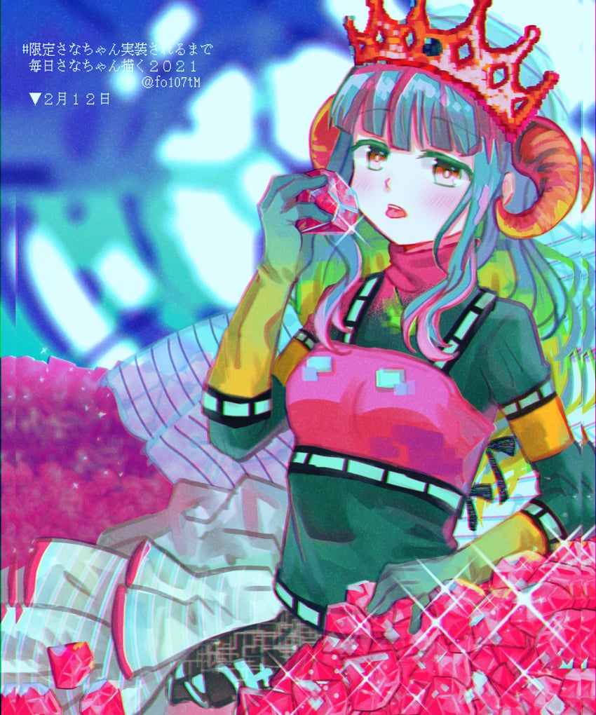 futaba sana and uwasa no sana (mahou shoujo madoka magica and 1 more) drawn by totte