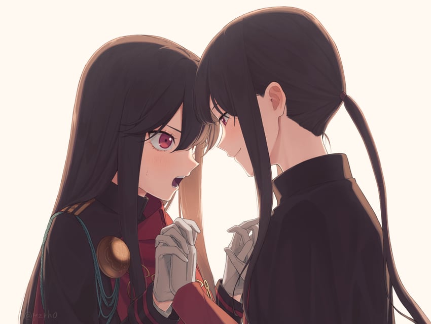 oda nobunaga and oda nobukatsu (fate and 1 more) drawn by yzrh0
