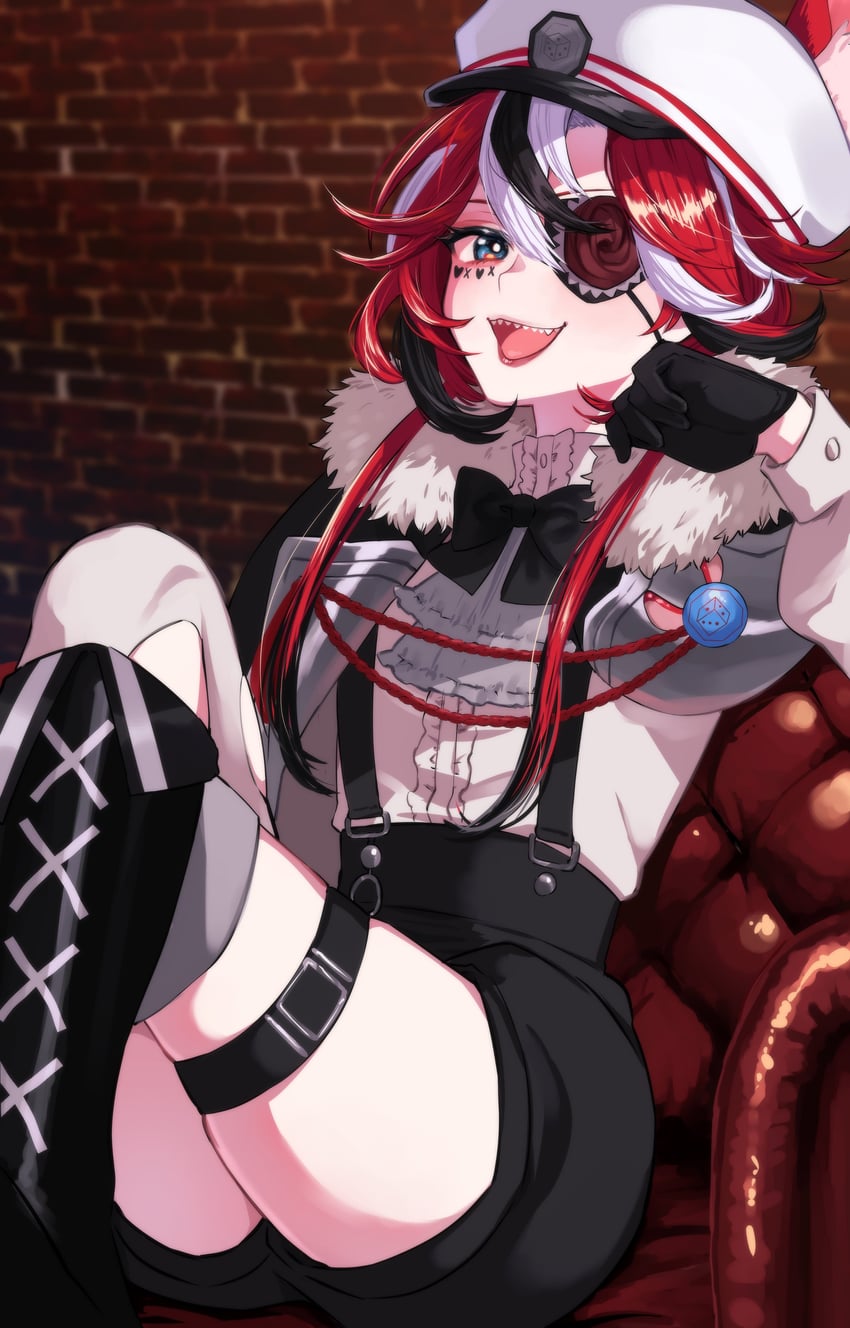hakos baelz (hololive and 1 more) drawn by mizuse_hazuki7