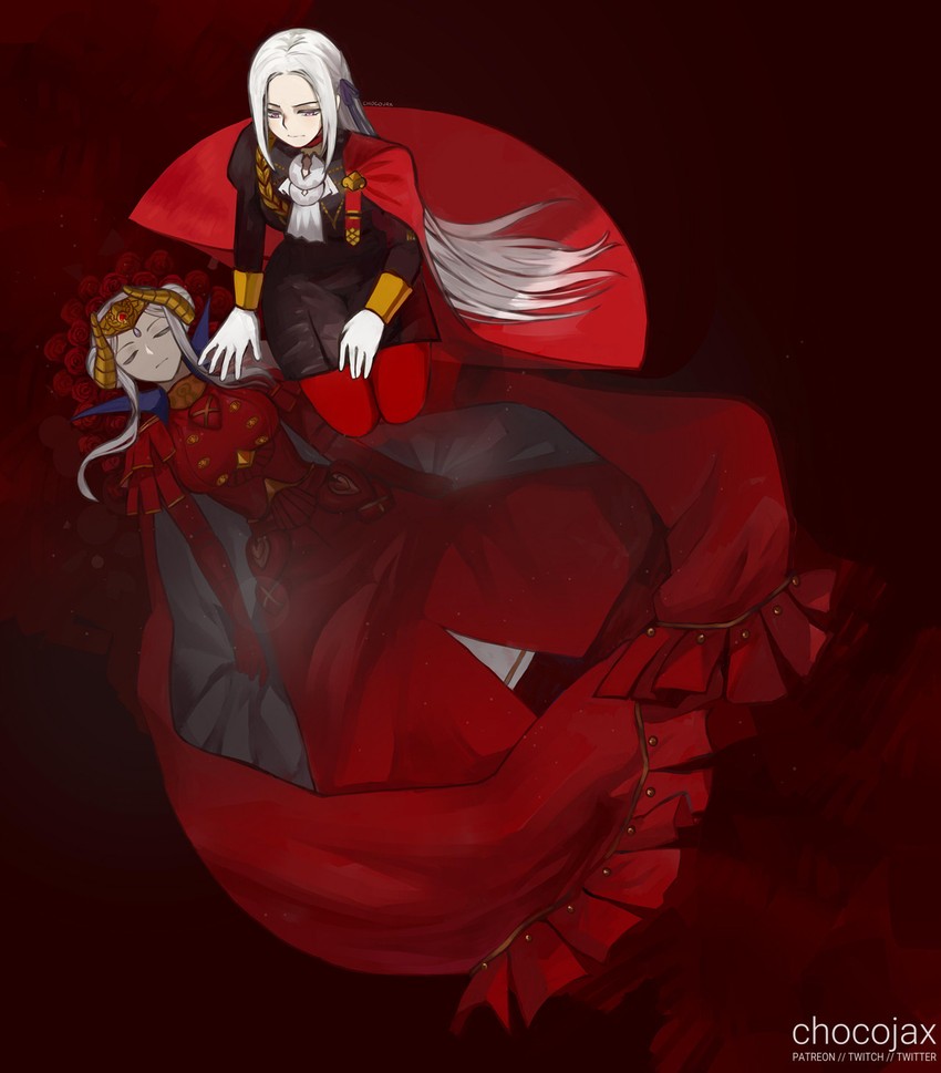 edelgard von hresvelg (fire emblem and 1 more) drawn by chocojax