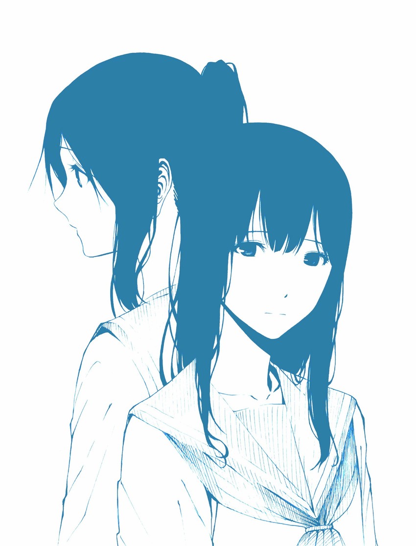yoroizuka mizore and kasaki nozomi (hibike! euphonium and 1 more) drawn by ogino_jun