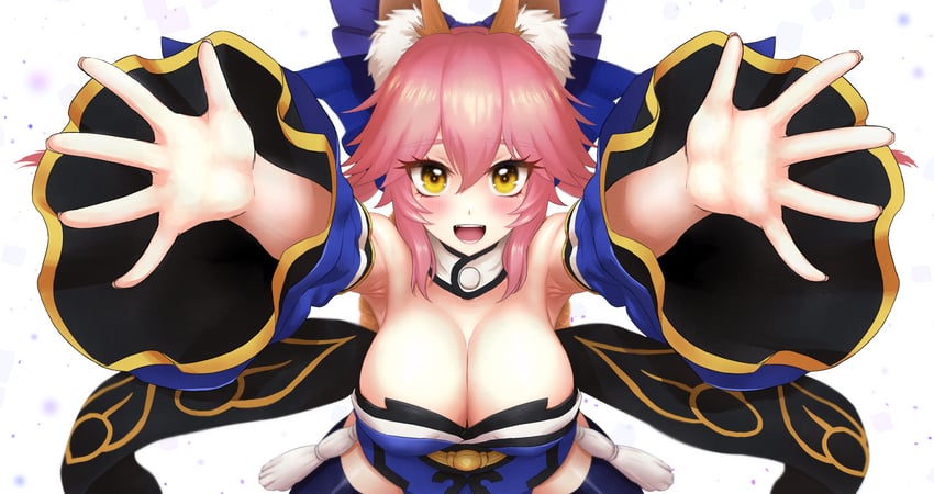 tamamo and tamamo no mae (fate and 1 more) drawn by sphere-stc