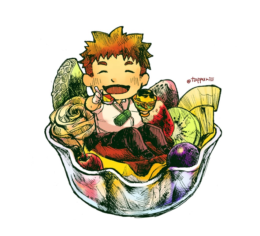 yakushimaru ryota (tokyo afterschool summoners) drawn by chaba_ga_oishii