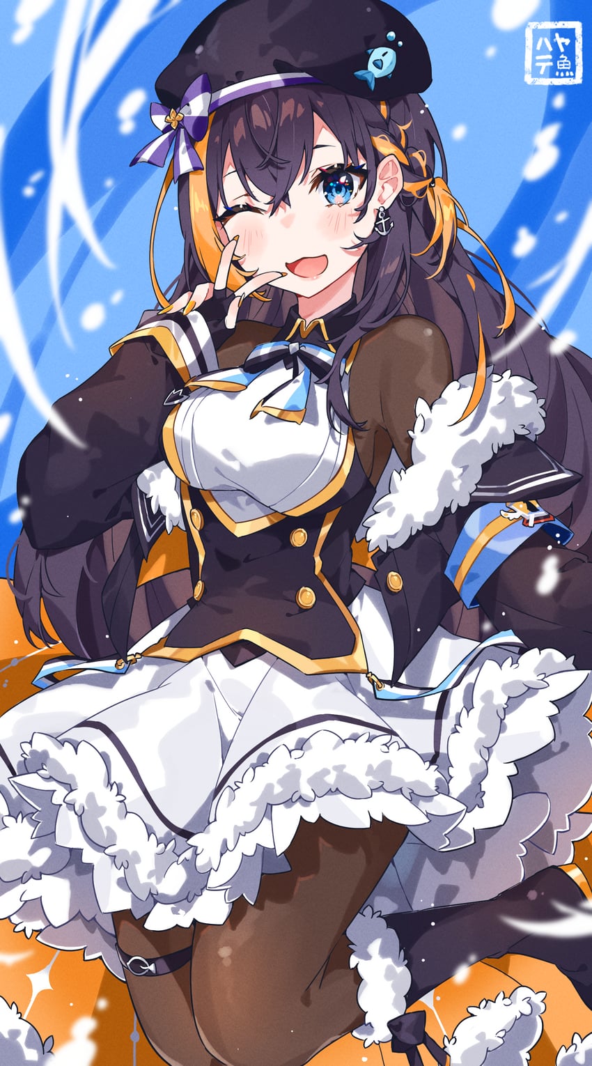 petra gurin (nijisanji and 1 more) drawn by hayate_fish