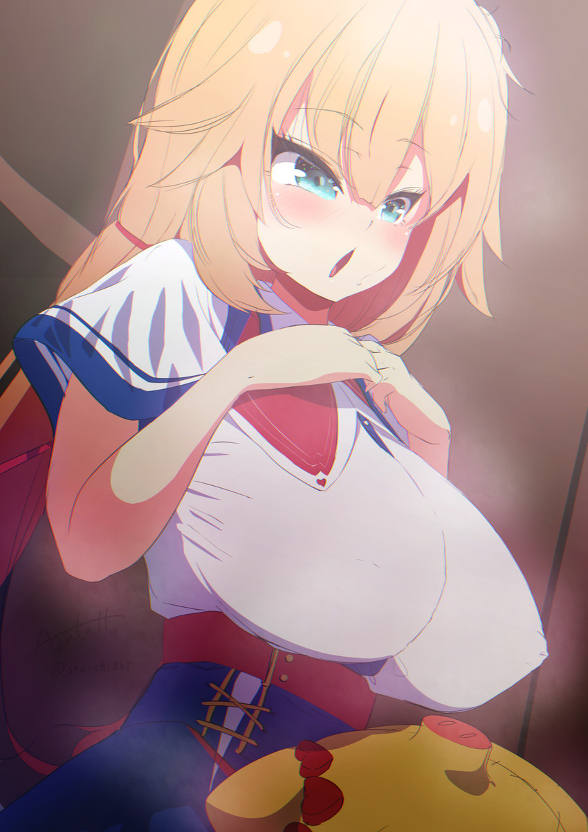akai haato (hololive) drawn by hiiragi_shouichi