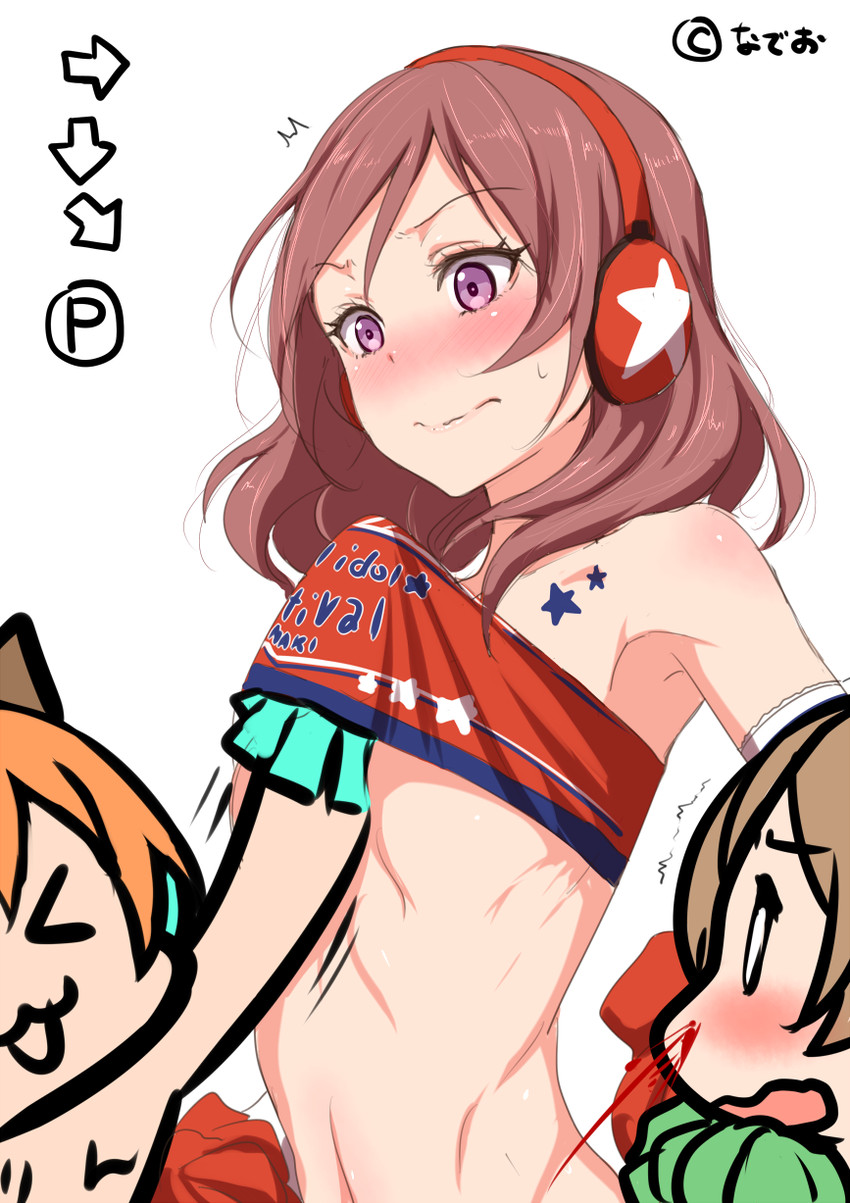 nishikino maki, hoshizora rin, and koizumi hanayo (love live! and 3 more) drawn by clearite