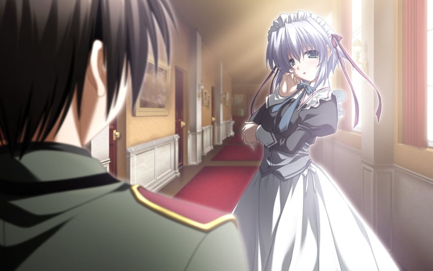 elica and haruna ryou (eden they were only two on the planet) drawn by chikotam