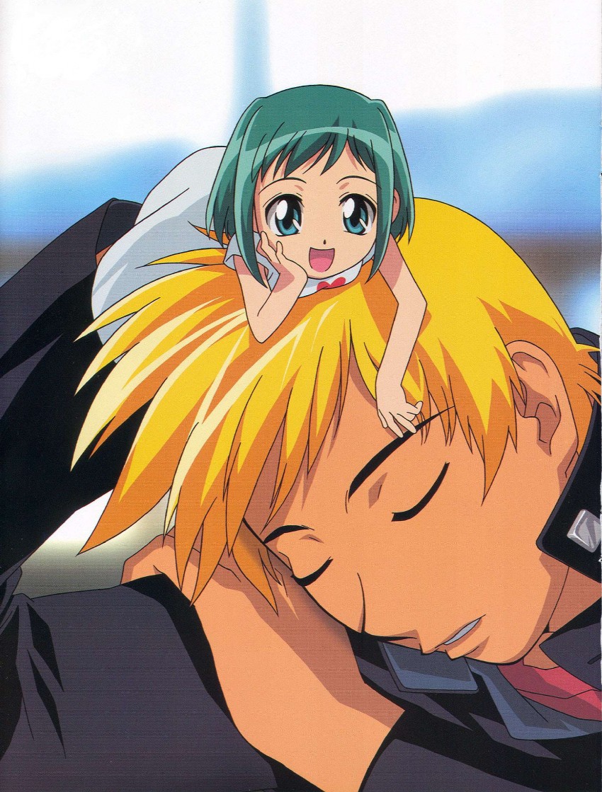 kasugano midori and sawamura seiji (midori no hibi)