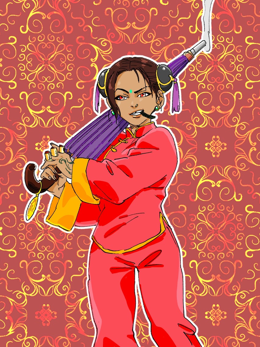 kagura and rampart (apex legends and 1 more) drawn by chouson