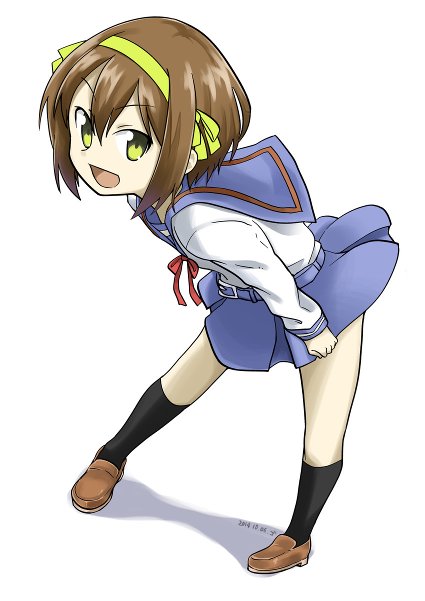 suzumiya haruhi (suzumiya haruhi no yuuutsu) drawn by go_yasukuni