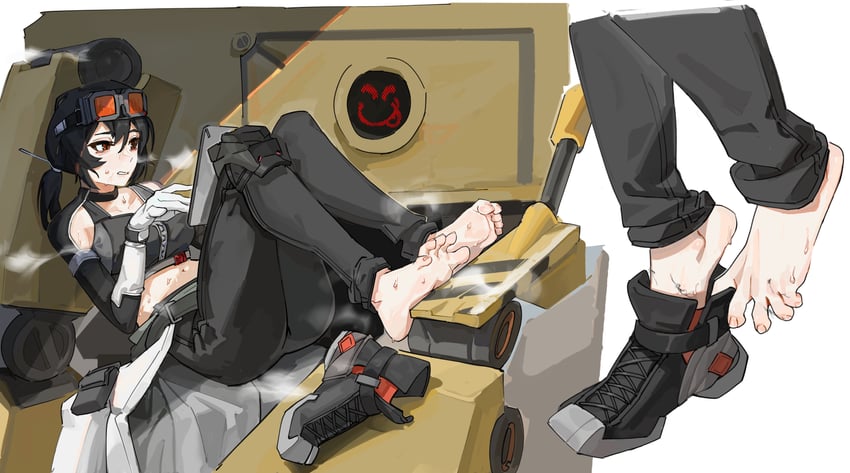 grace howard (zenless zone zero) drawn by er_ling_balu