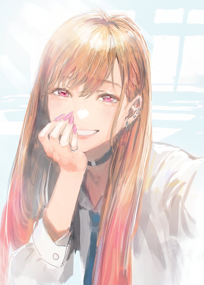 kitagawa marin (sono bisque doll wa koi wo suru) drawn by tokiki_(tomok1)