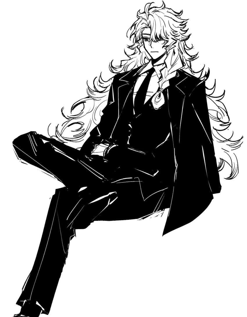 solomon (fate and 1 more) drawn by myg_8028