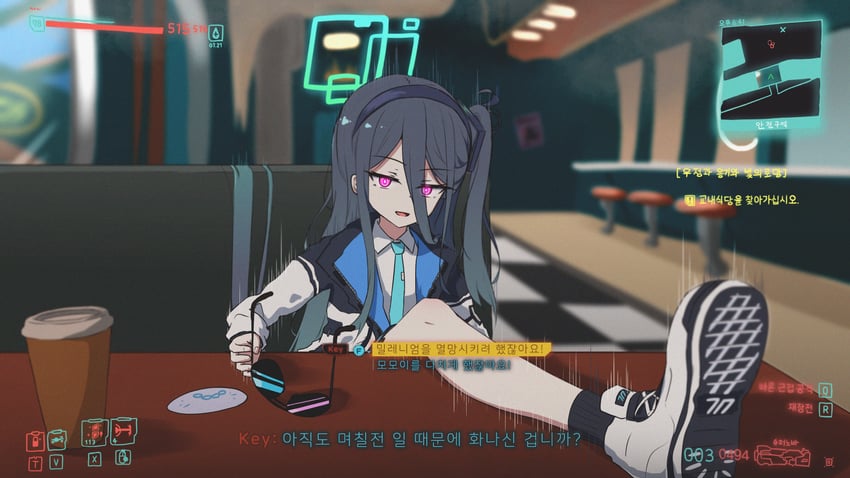 aris and kei (blue archive and 2 more) drawn by kiroshi