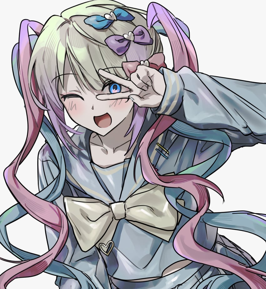 chouzetsusaikawa tenshi-chan (needy girl overdose) drawn by mrae_w